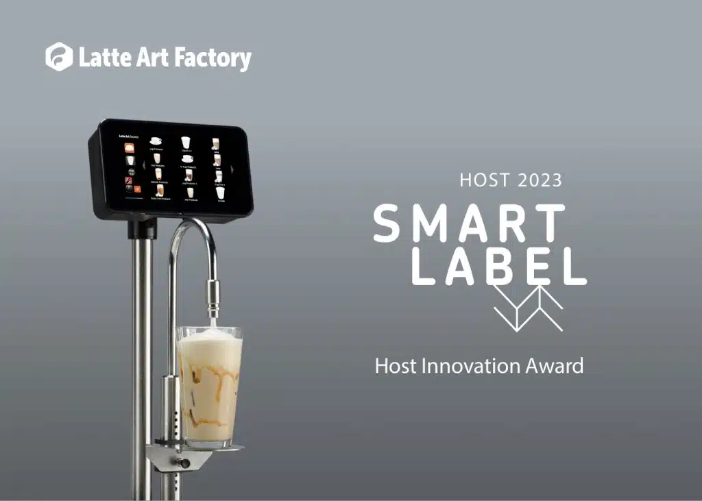 Latte Art Factory Awarded Smart Label HOST Innovation Award 