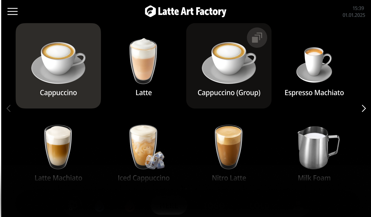 Latte Art Factory - Screen
