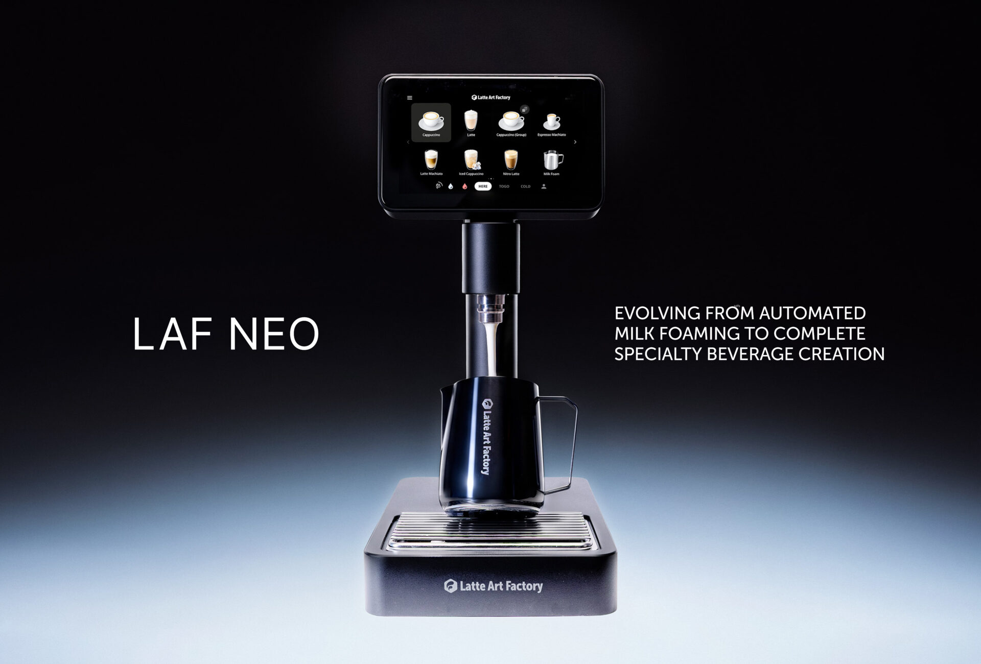 Latte Art Factory launches LAF Neo: moving from milk foam automation to complete specialty beverage platform